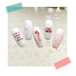 Coffee, Scrubs, Rubber Gloves! (CjSLC-53), Clear Jelly Stamper, stampingplade (u)